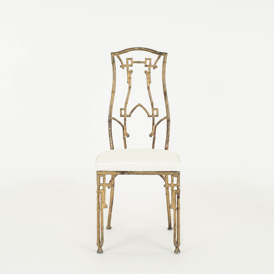 Aesthetic Bamboo Gilt Side Chair II