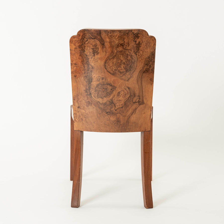 Art Deco Burlwood Chair