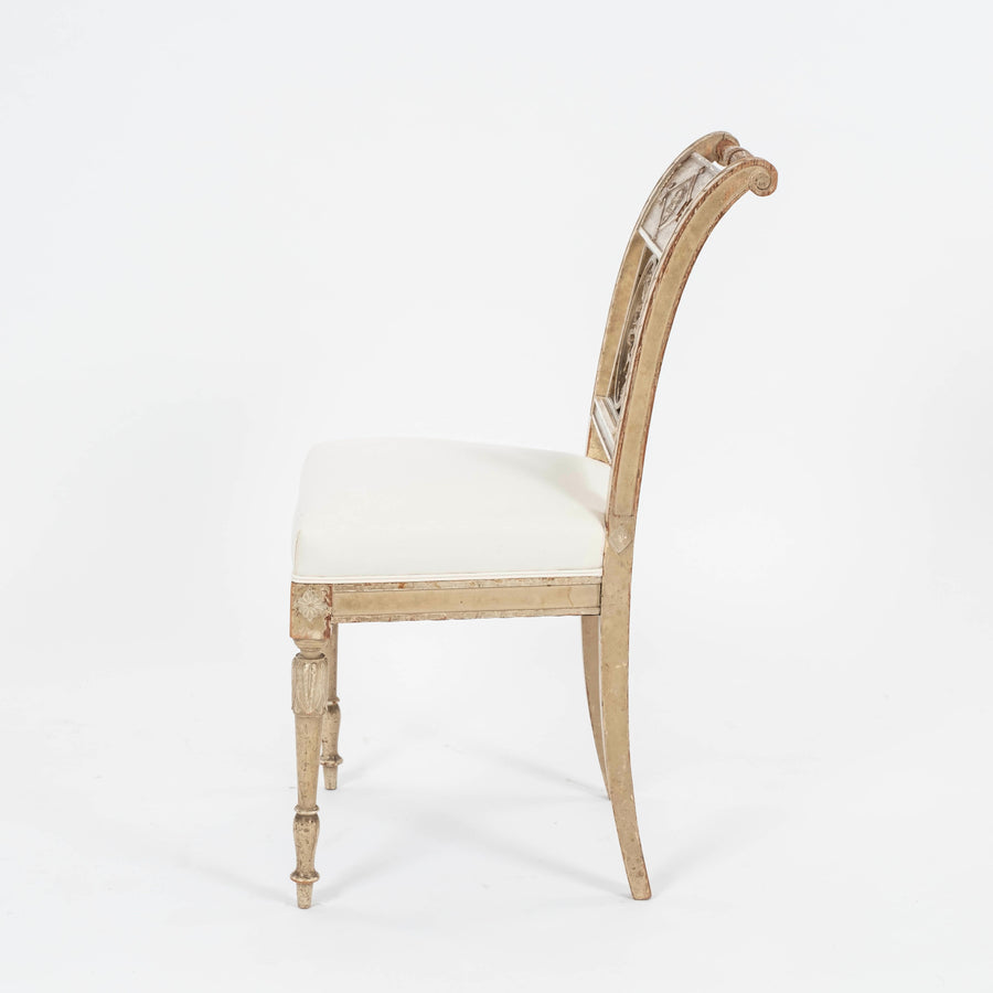 Pair 18th Century Neoclassical Gustavian Chairs