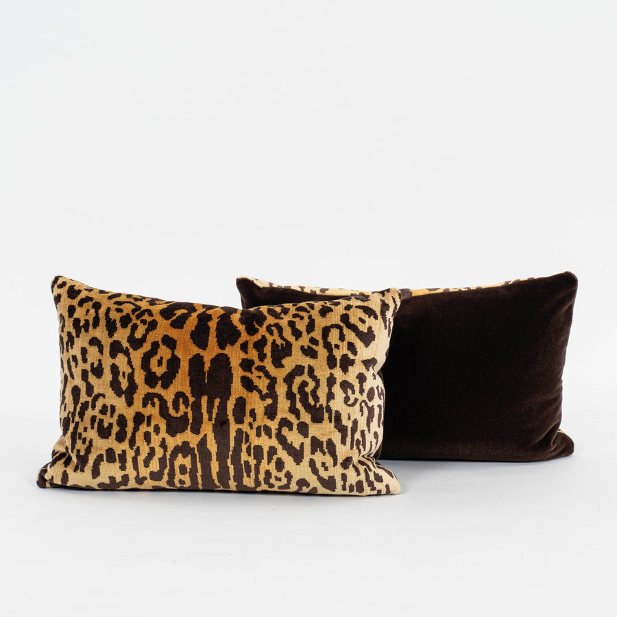 Leopardo Velvet Pillow