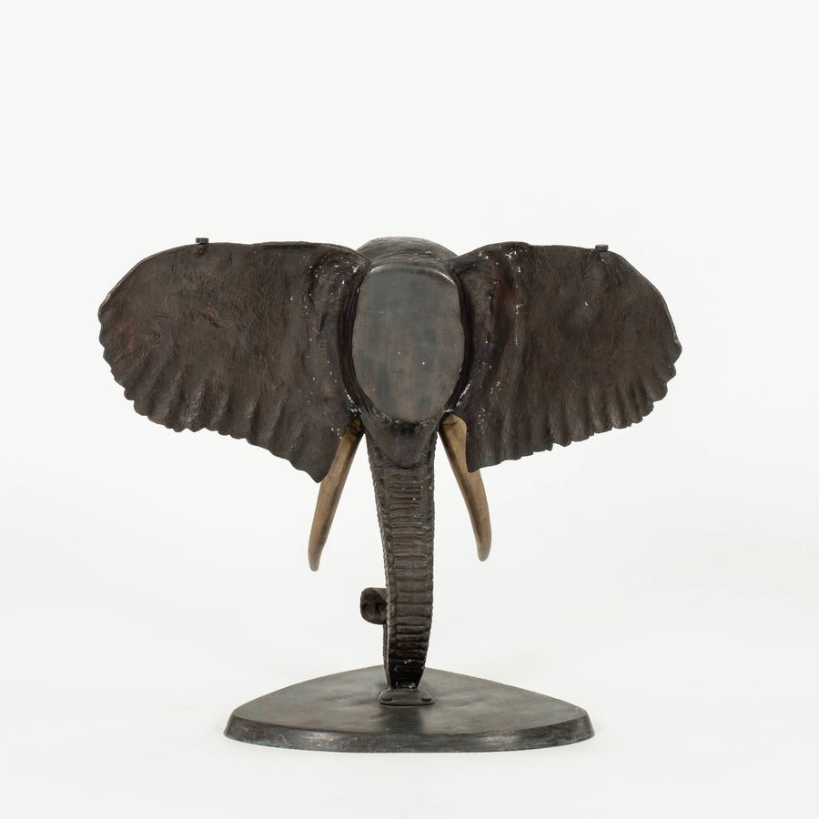 Bronze Elephant Console Table