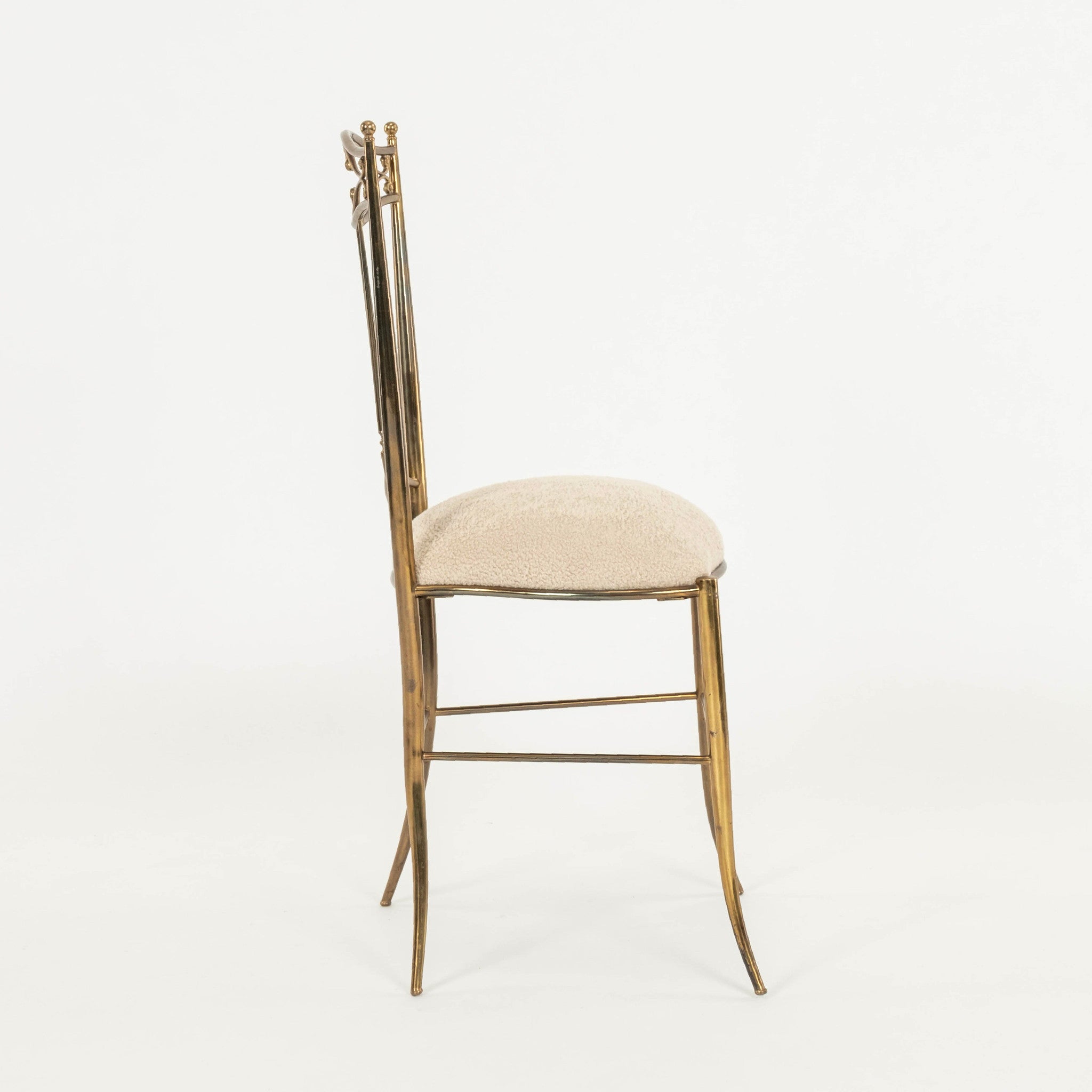 Chiavari キアヴァリ 真鍮 チェア アンティーク ヴィンテージ イタリア イタリア ヴィンテージ Chiavari キアヴァリ真鍮チェア 1960年代