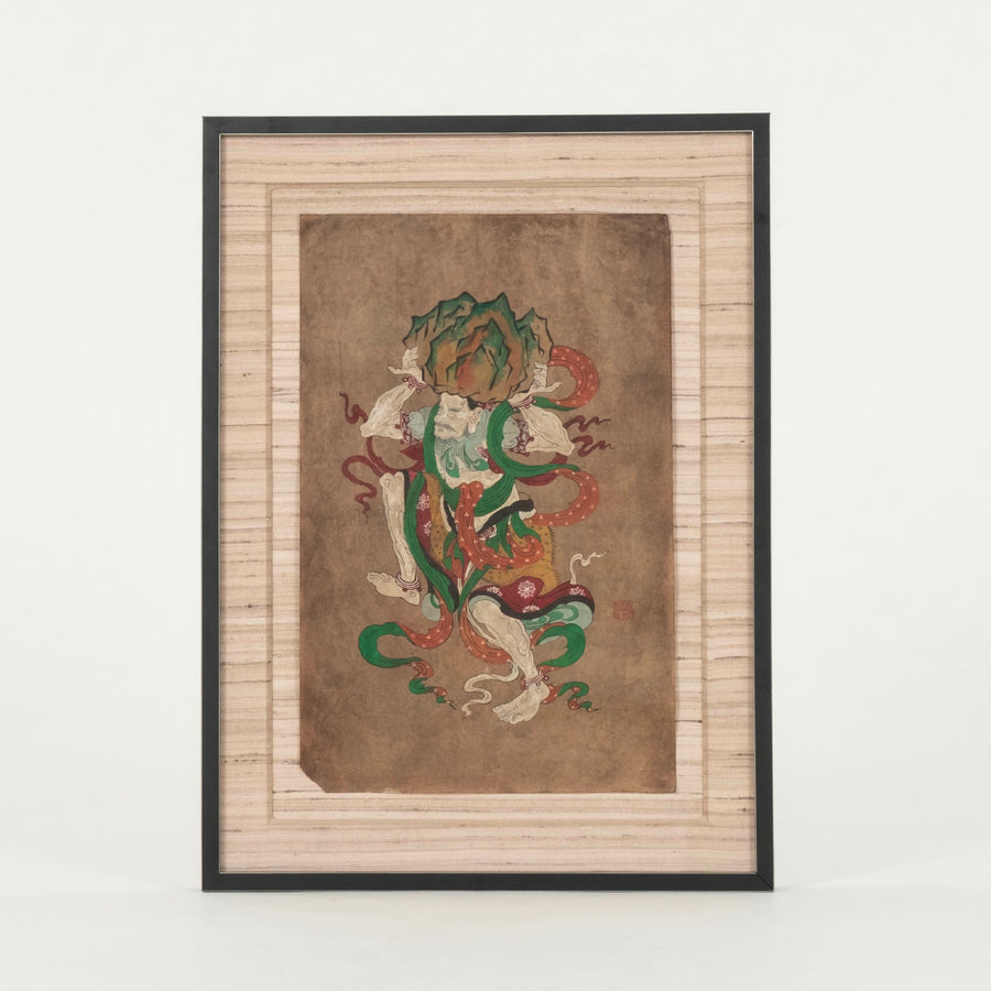 Pair Framed Asian Print