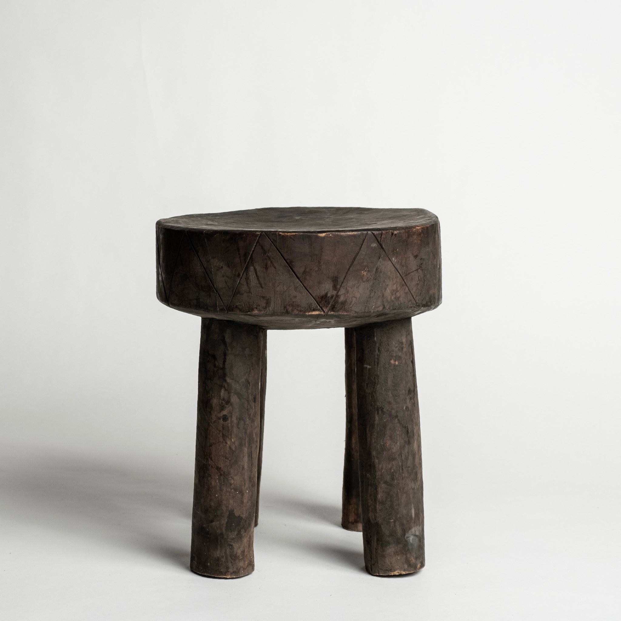 Vintage African Mali Wood Stool – Moxie Interiors