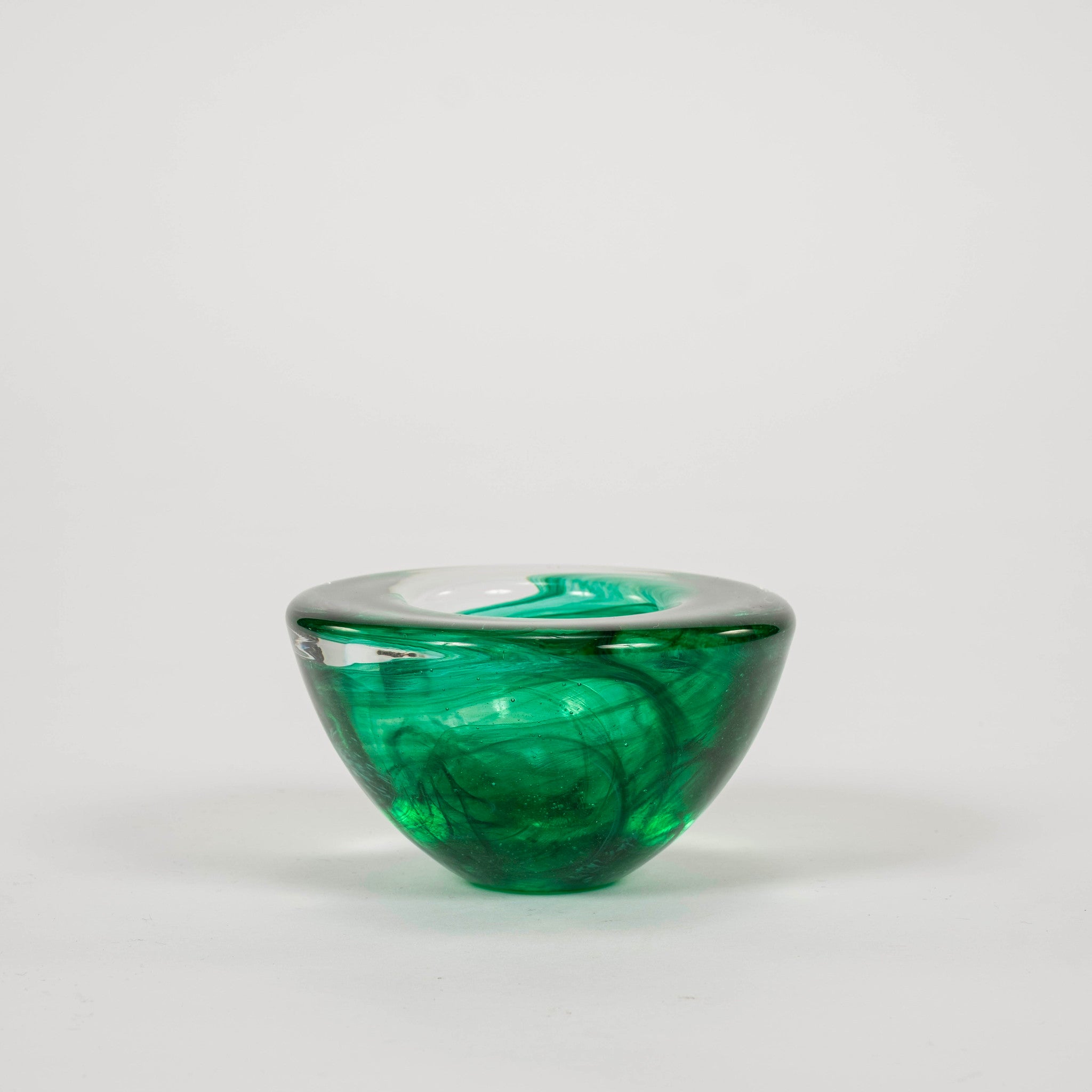 Emerald Green Kosta Boda Bowl 4.5