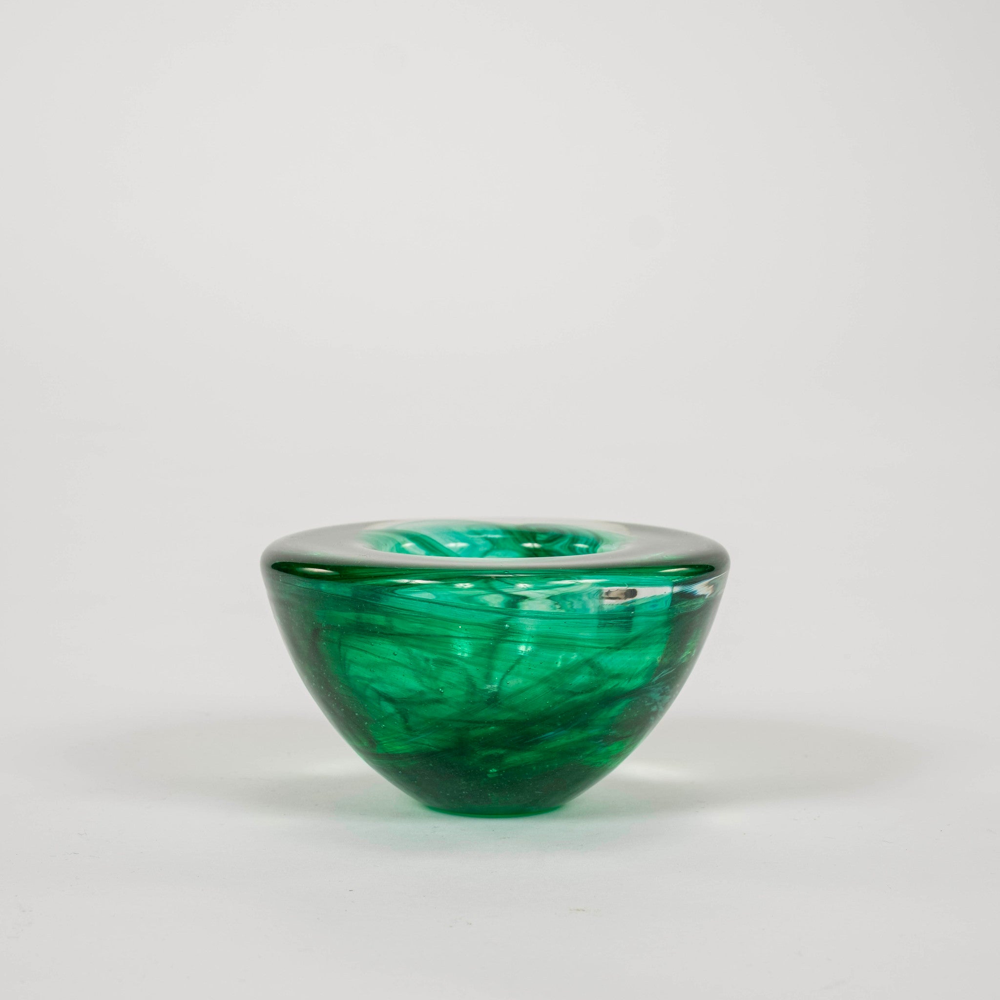 Emerald Green Kosta Boda Bowl 4.5
