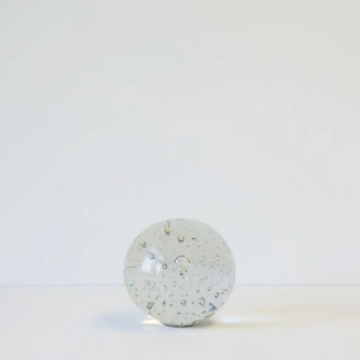 Small Art Glass Ball Sphere 3" – Moxie Interiors
