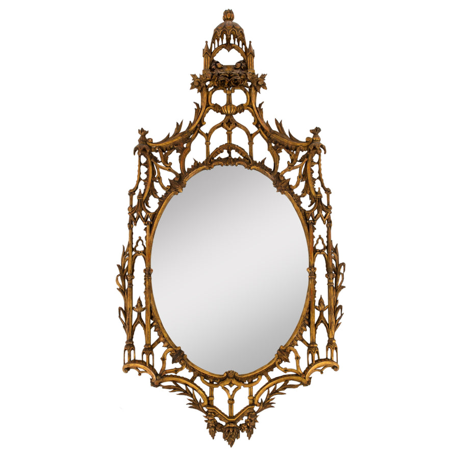 19th Century Giltwood Chippendale Mirror