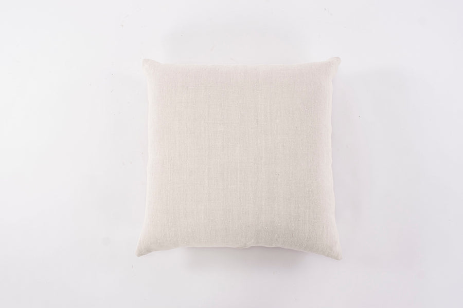 Neisha Crosland Aubergine Arcure Ripple Linen Pillow