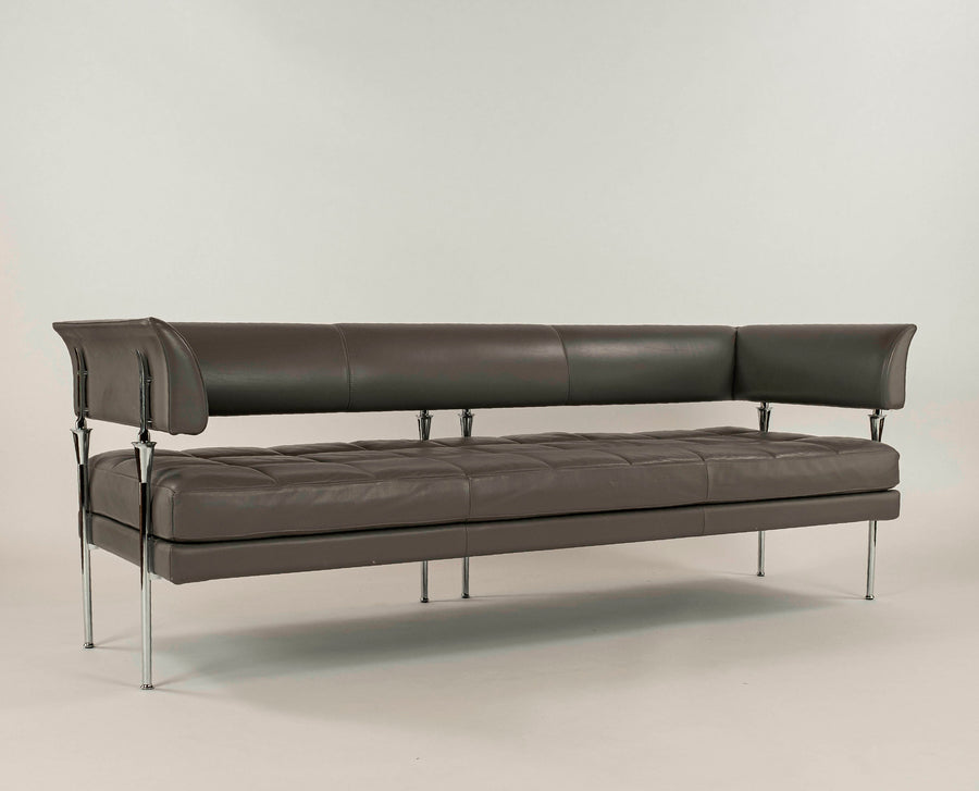 Hydra Castor Leather Sofa by Luca Scacchetti for Poltrona Frau