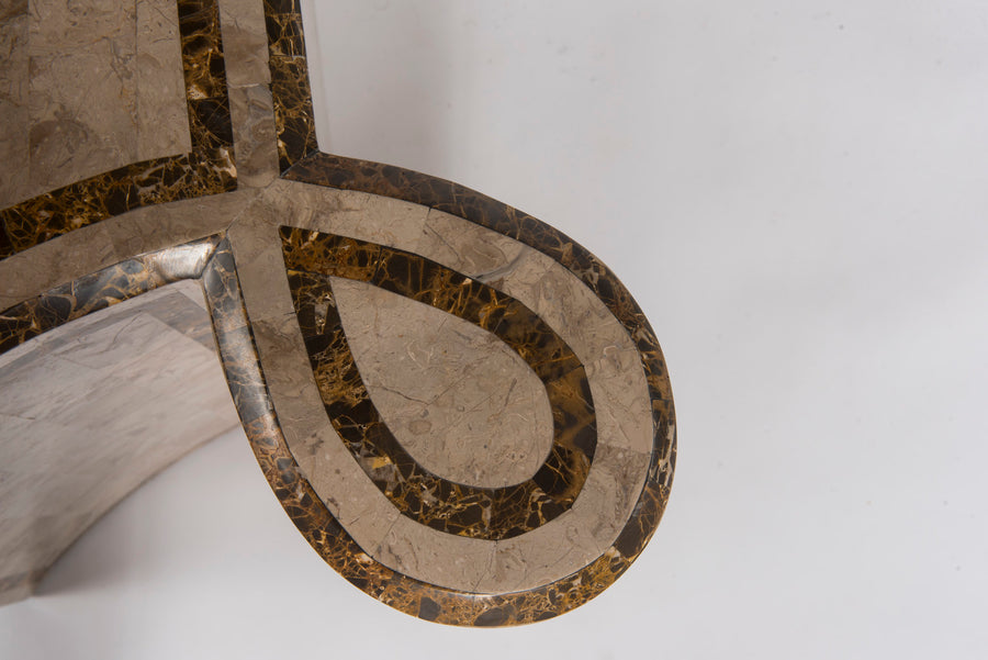 Tessellated Marble Console