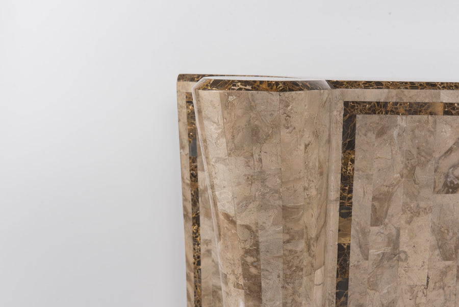 Tessellated Marble Console
