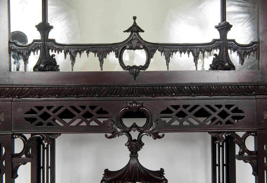 19th Century Chippendale Pagoda Cabinet