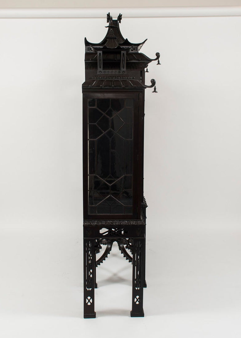 19th Century Chippendale Pagoda Cabinet