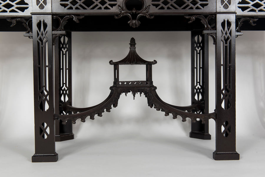 19th Century Chippendale Pagoda Cabinet