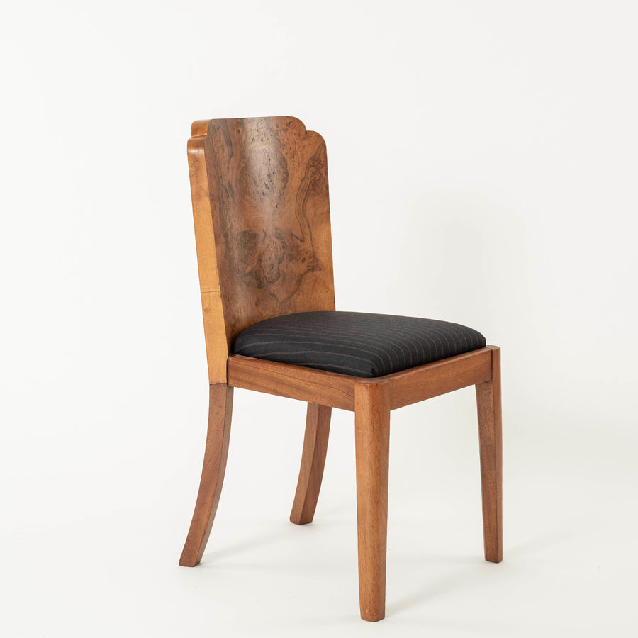 Art Deco Burlwood Chair