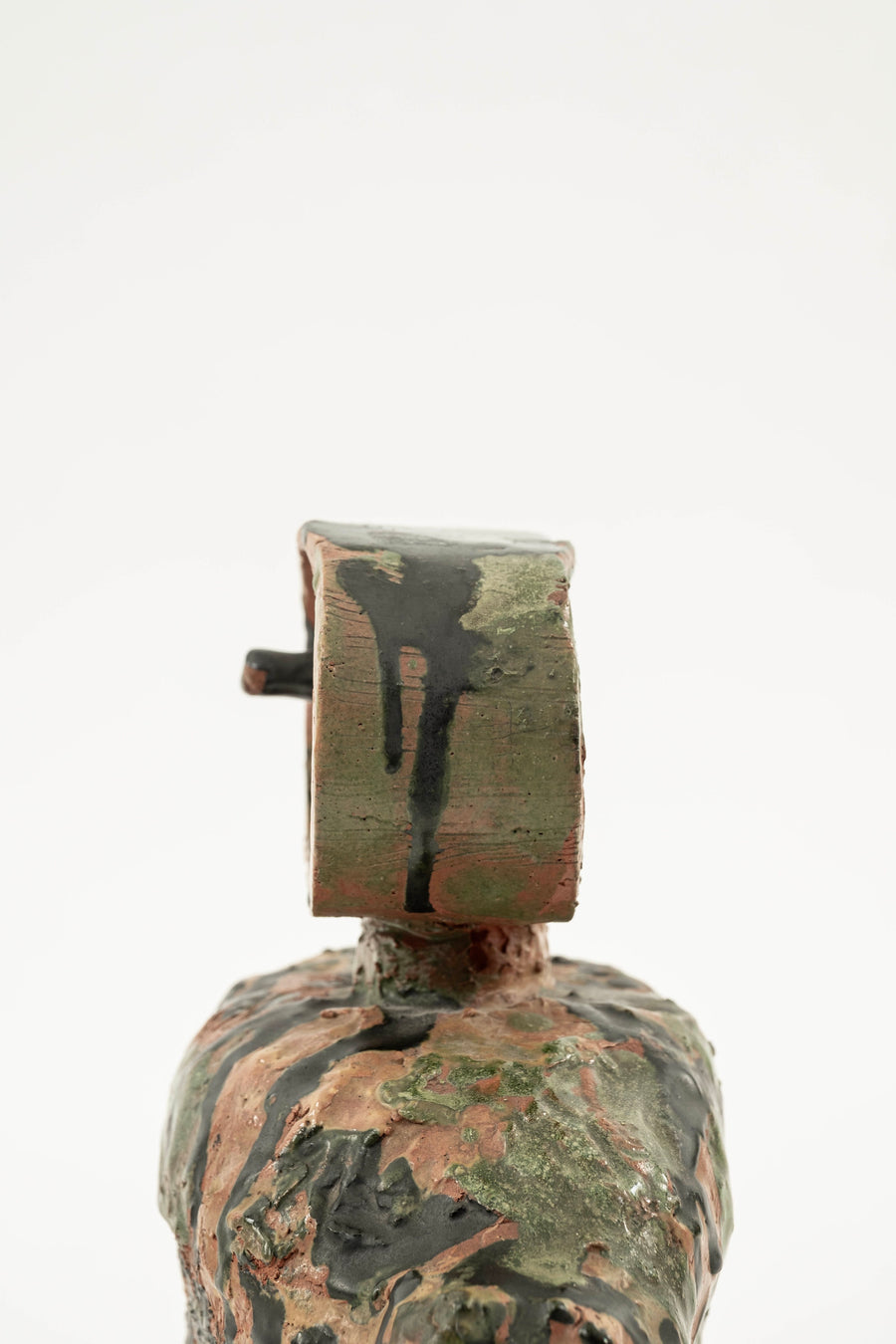 Modernist Abstract Pottery Sculpture