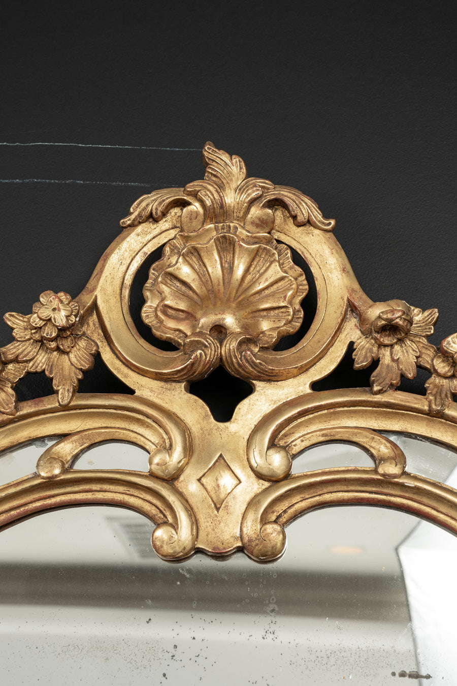 19th Century French Louis XV Style Giltwood Mirror