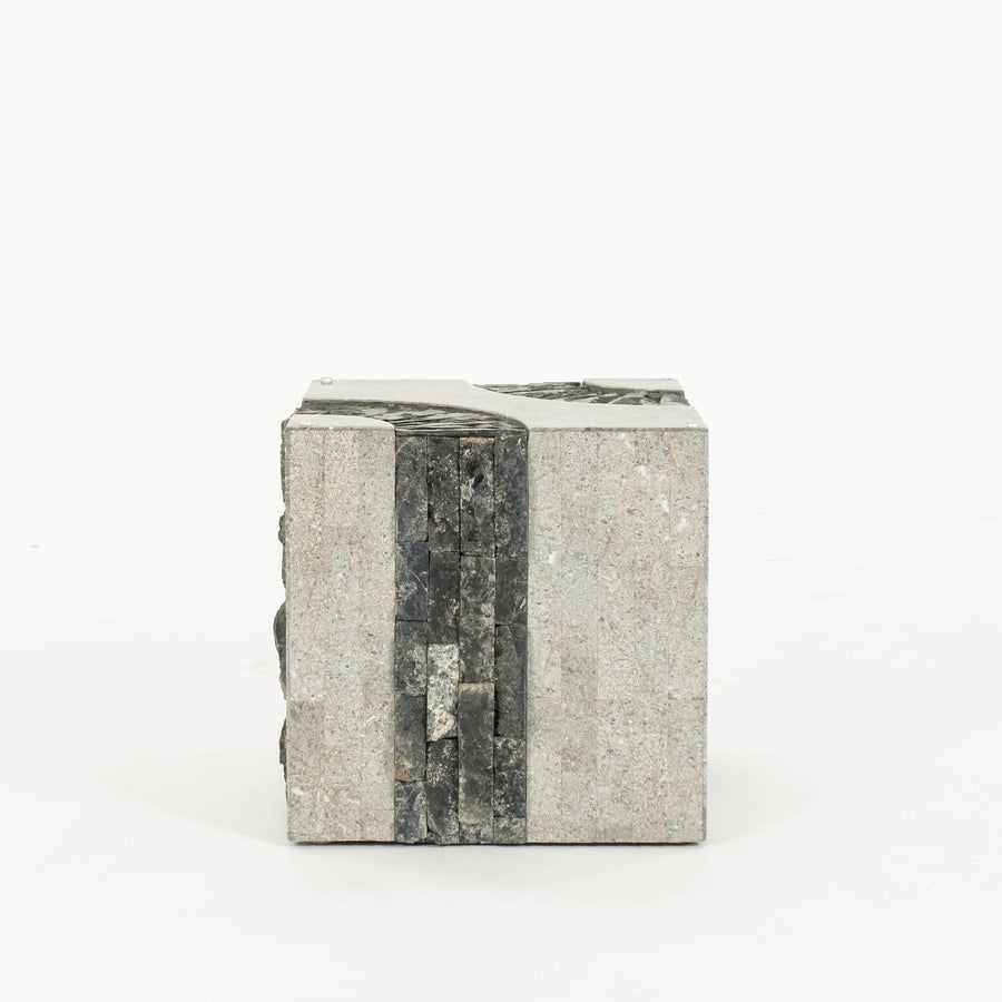 Tessellated Stone Cube