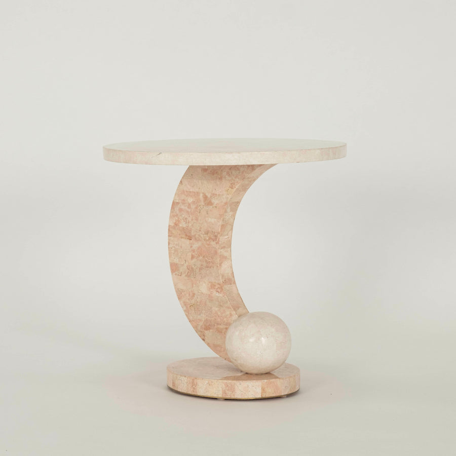 1970s Memphis Bauhaus Style Mixed Stone Table