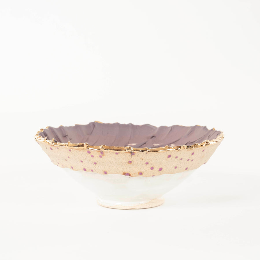 Lavender Patisse Confetti Porcelain Bowl Chase Gamblin