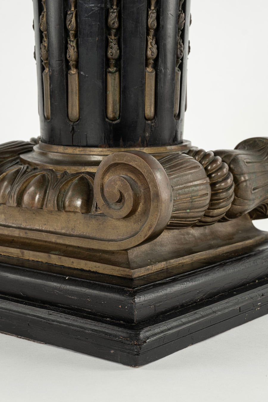 Italian Neoclassical Style Ionic Column Table