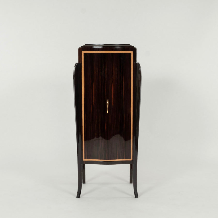 French Art Deco Cabinet attributed to Jules Leu