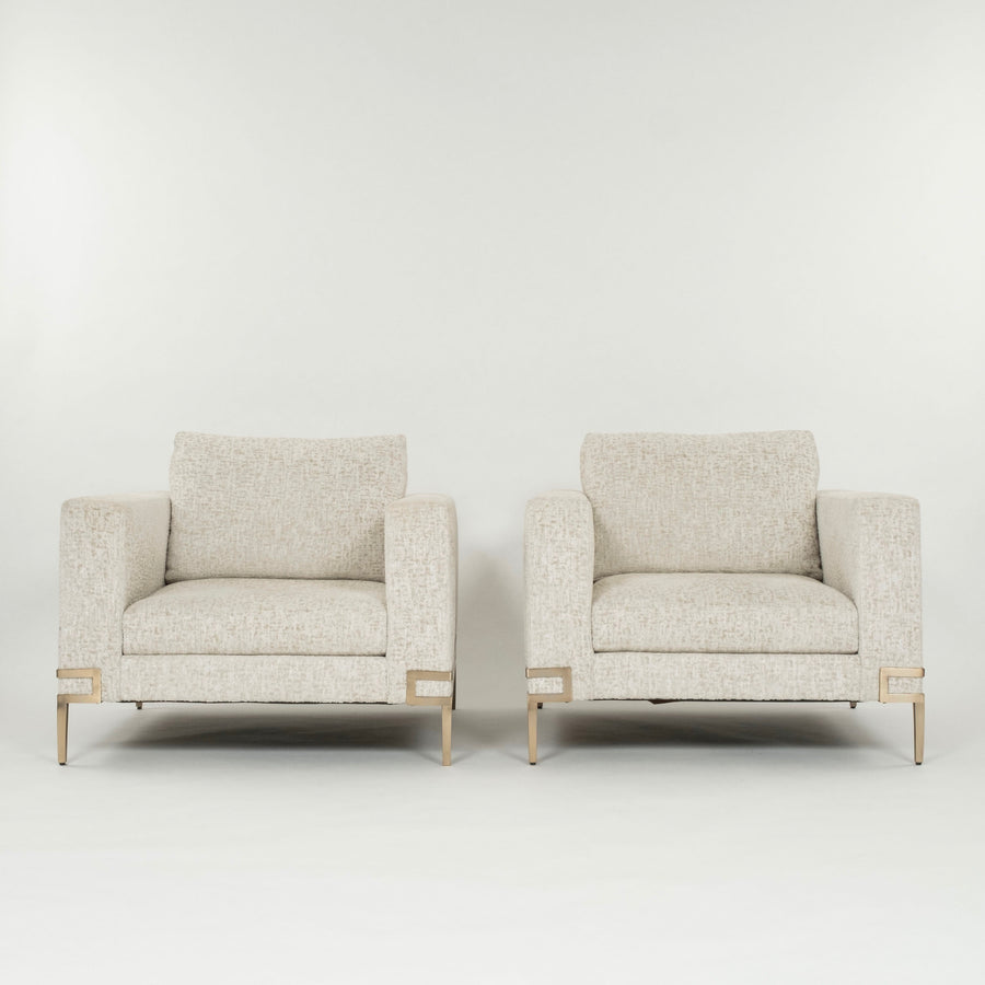 Pair Lounge Chairs