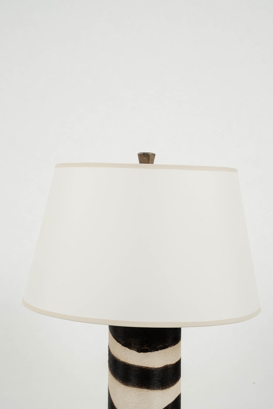 Faux Zebra Hide Lamp