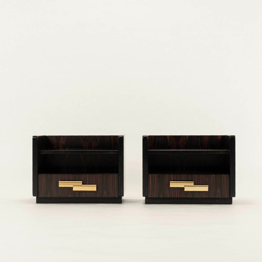 Pair 1960s Luciano Frigerio Nightstands