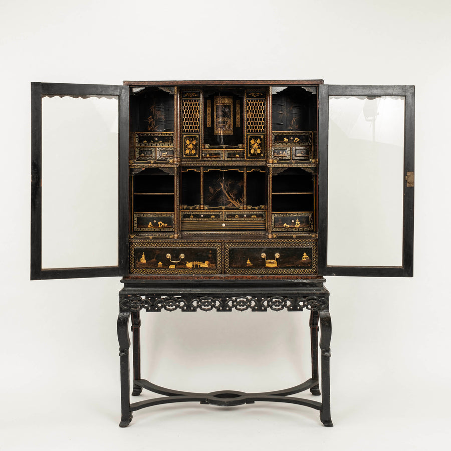 19th Century Chinoiserie Display Cabinet