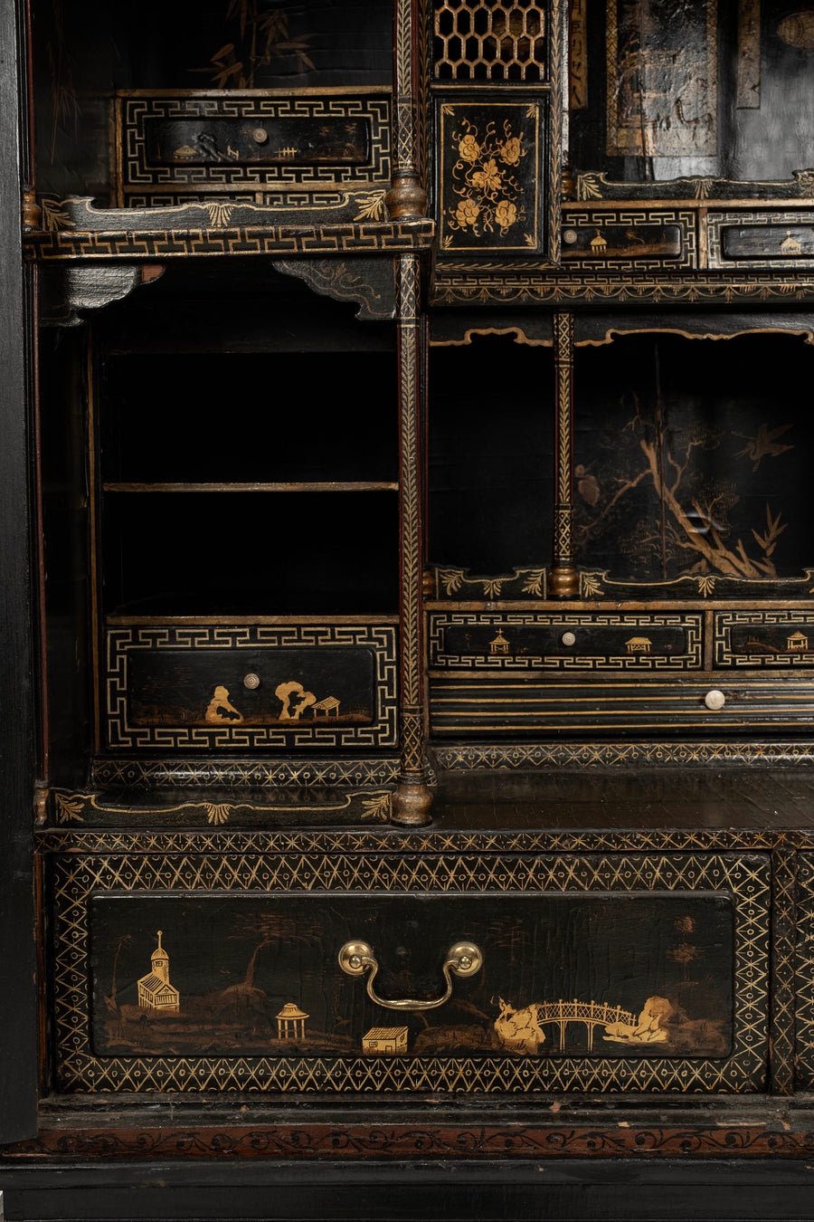 19th Century Chinoiserie Display Cabinet