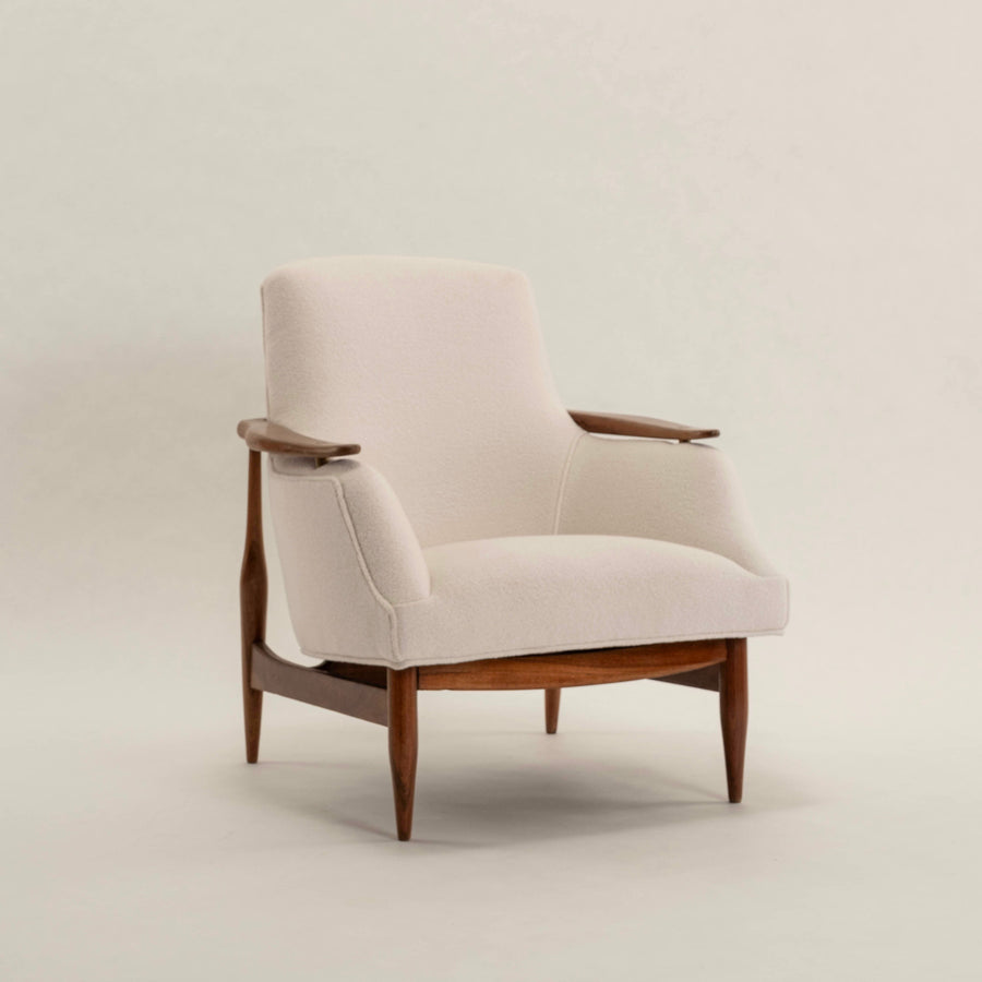 Pair Model 53 Lounge Chair in the Manner of Finn Juhl