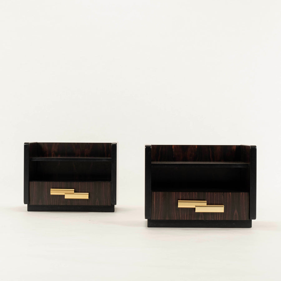 Pair 1960s Luciano Frigerio Nightstands