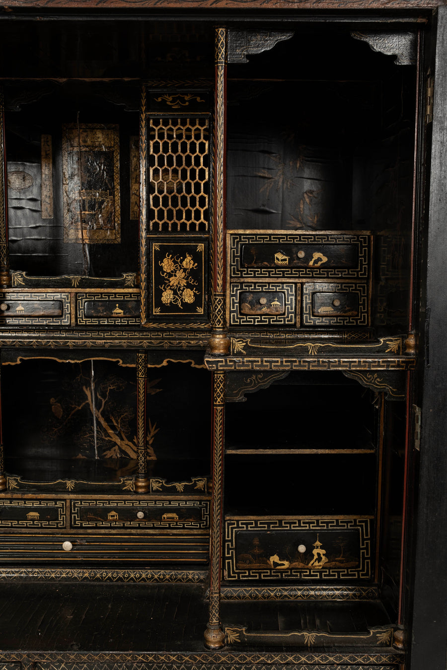 19th Century Chinoiserie Display Cabinet