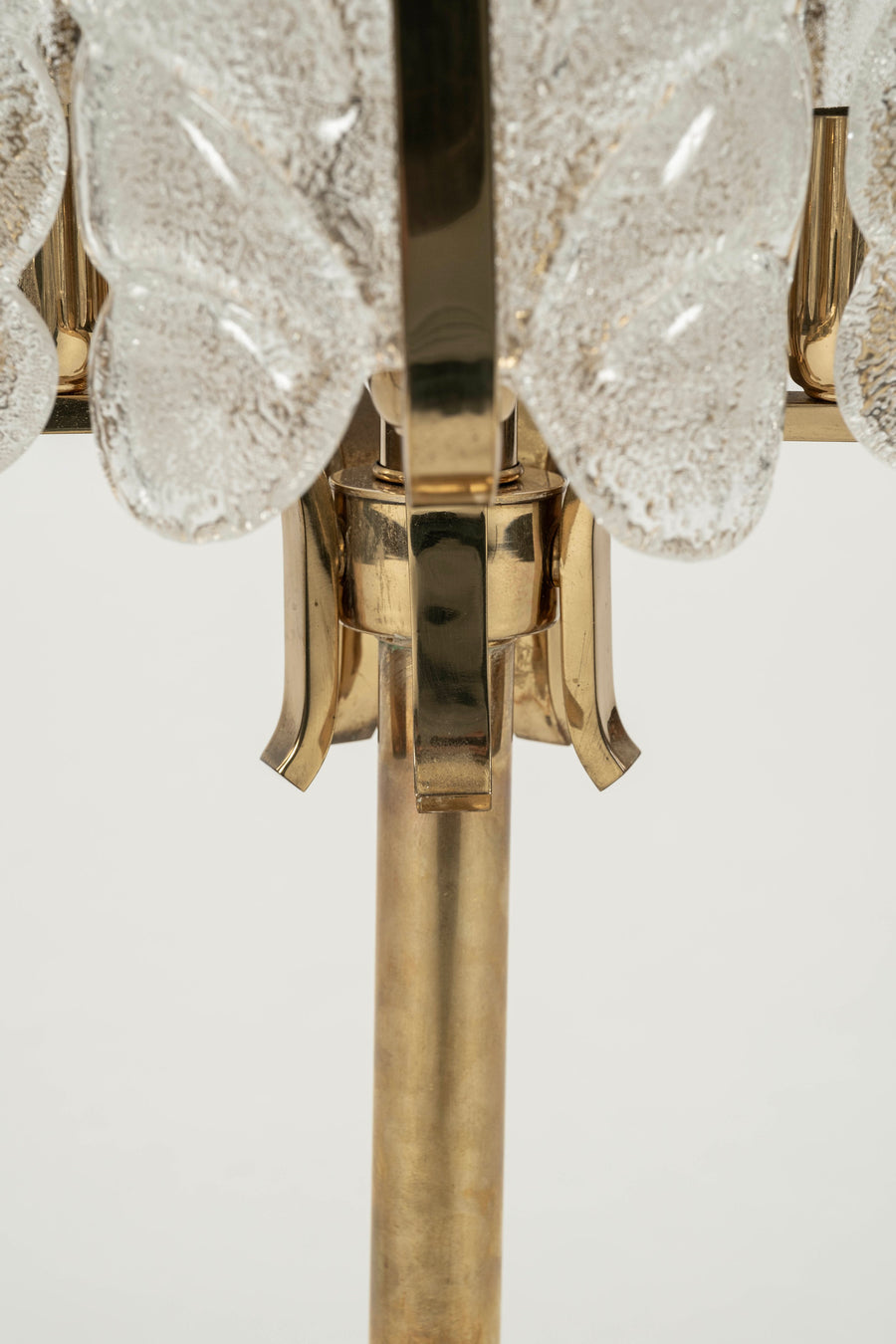 Carl Fagerlund Brass and Glass Table Lamp