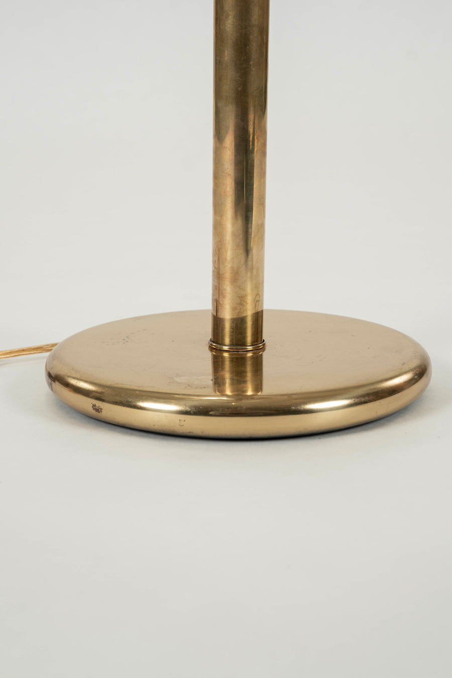 Carl Fagerlund Brass and Glass Table Lamp