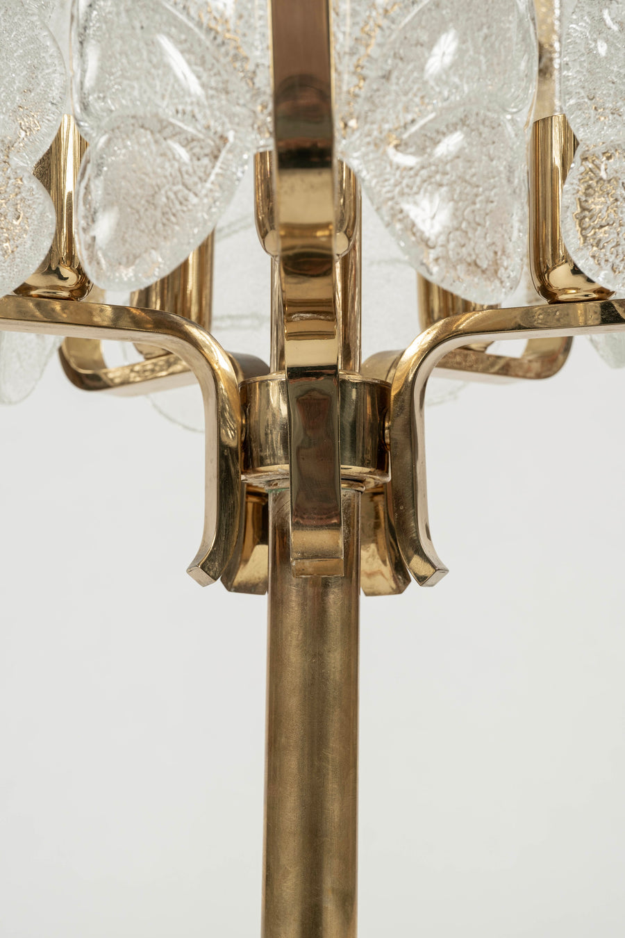 Carl Fagerlund Brass and Glass Table Lamp