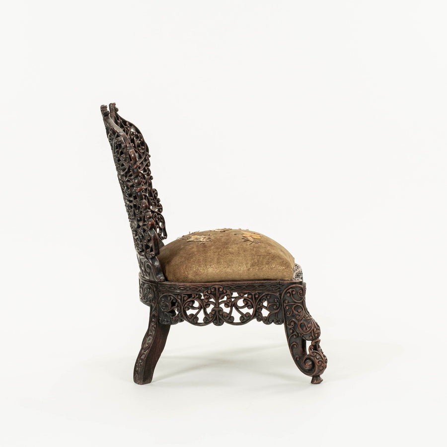 19th Century Anglo-Indian Side Chair