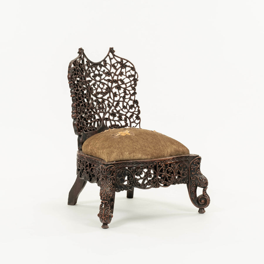 19th Century Anglo-Indian Side Chair