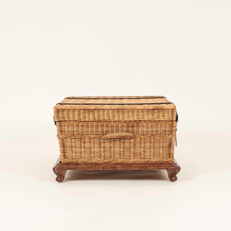 Ralph Lauren Basket Chest Cocktail Table