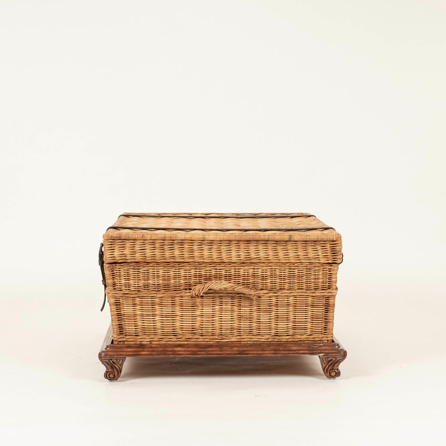 Ralph Lauren Basket Chest Cocktail Table