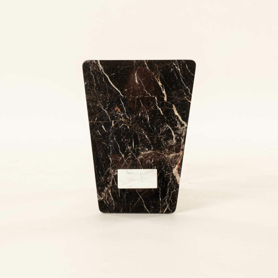 Dark Emperador Marble Martini Table