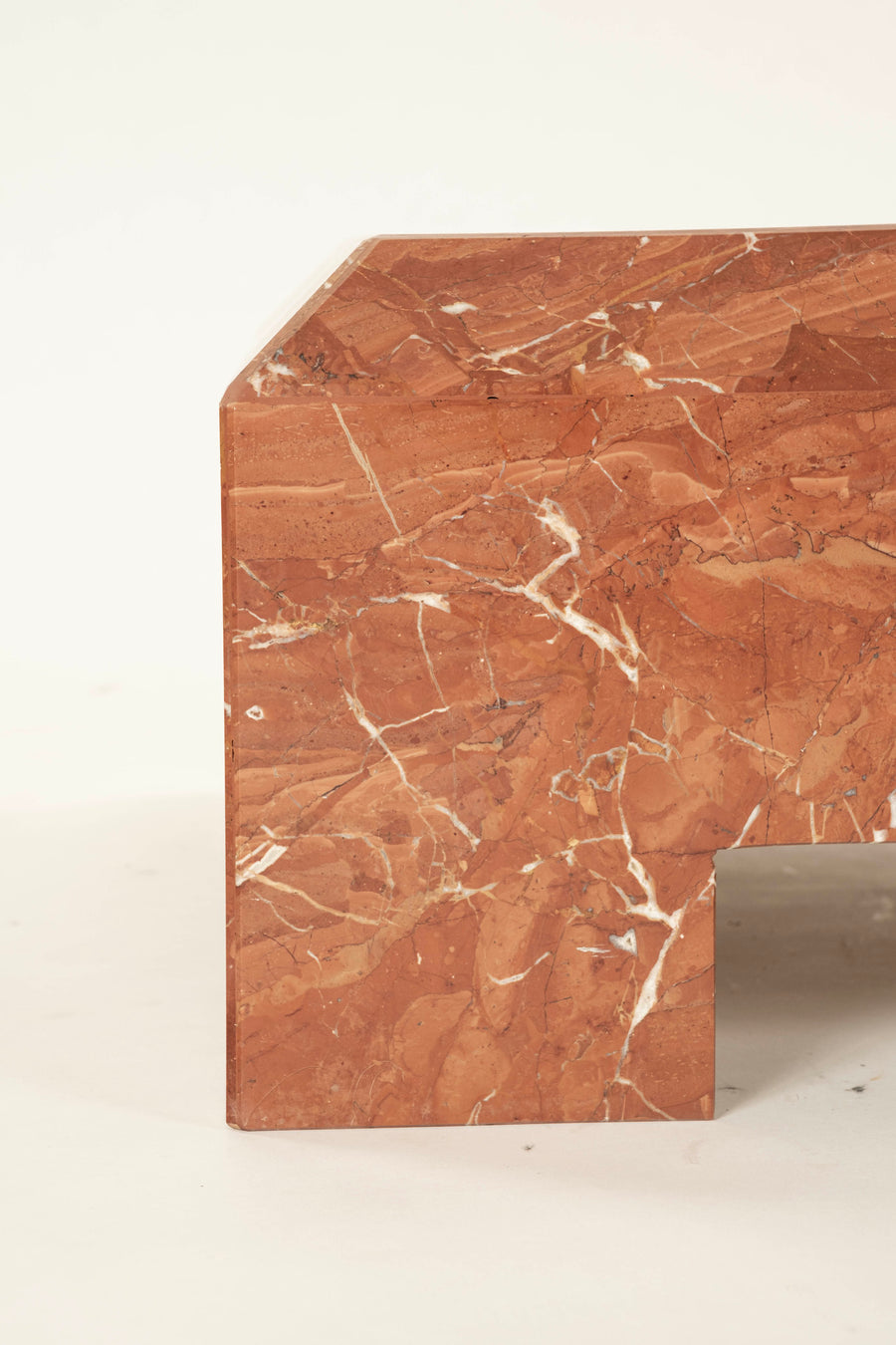 Red Rojo Alicante Marble Cocktail Table