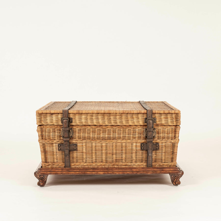 Ralph Lauren Basket Chest Cocktail Table