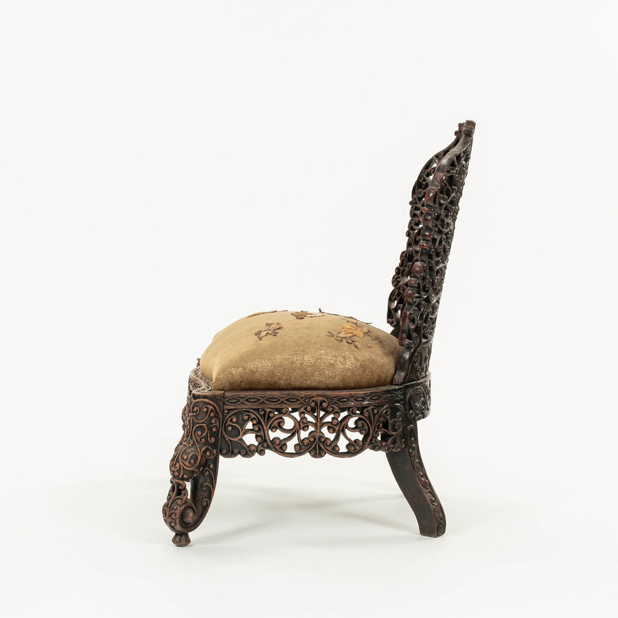 19th Century Anglo-Indian Side Chair