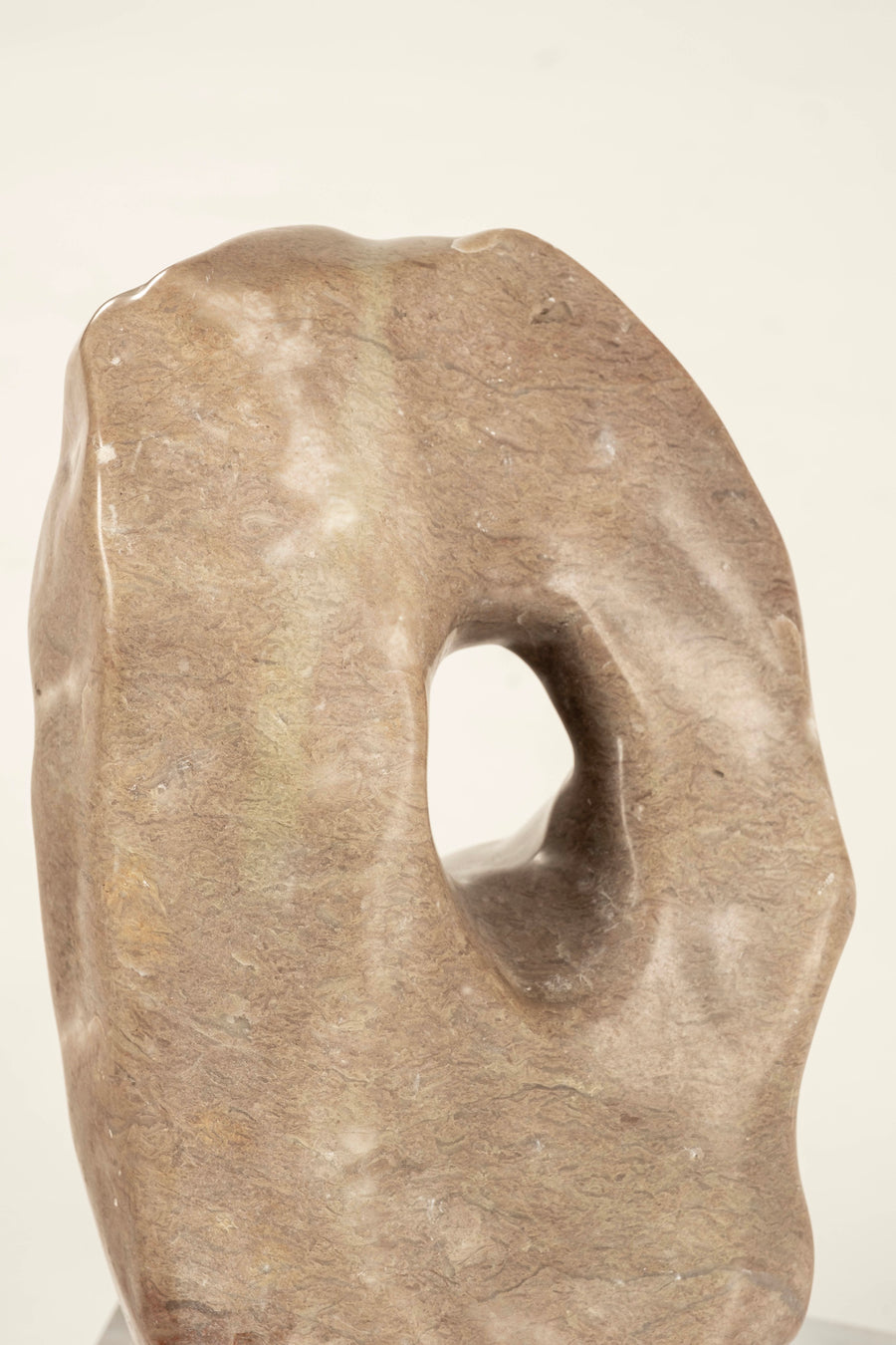 Pearl Jacobs Taupe Stone Sculpture