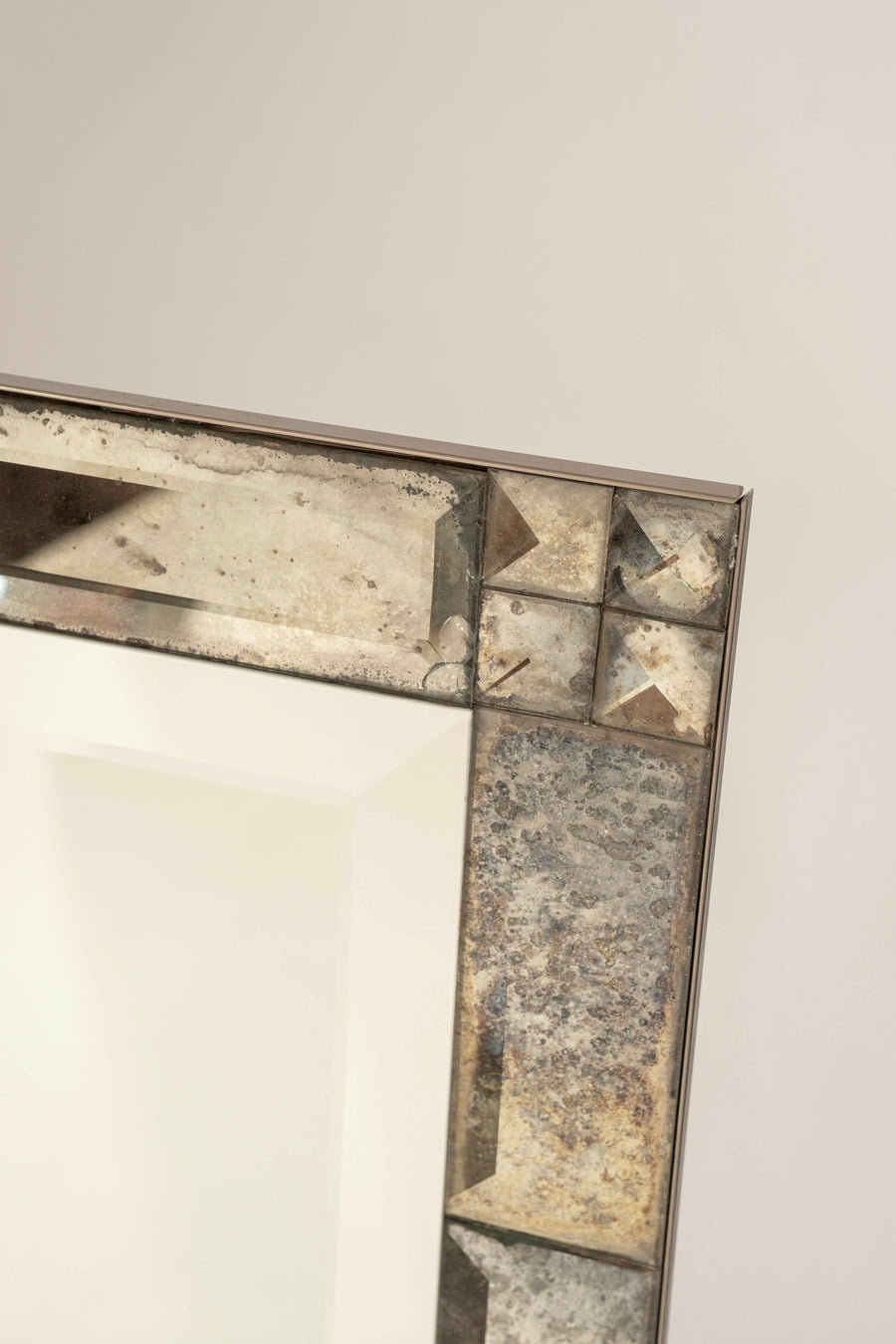 Contemporary Bevelled Mirror