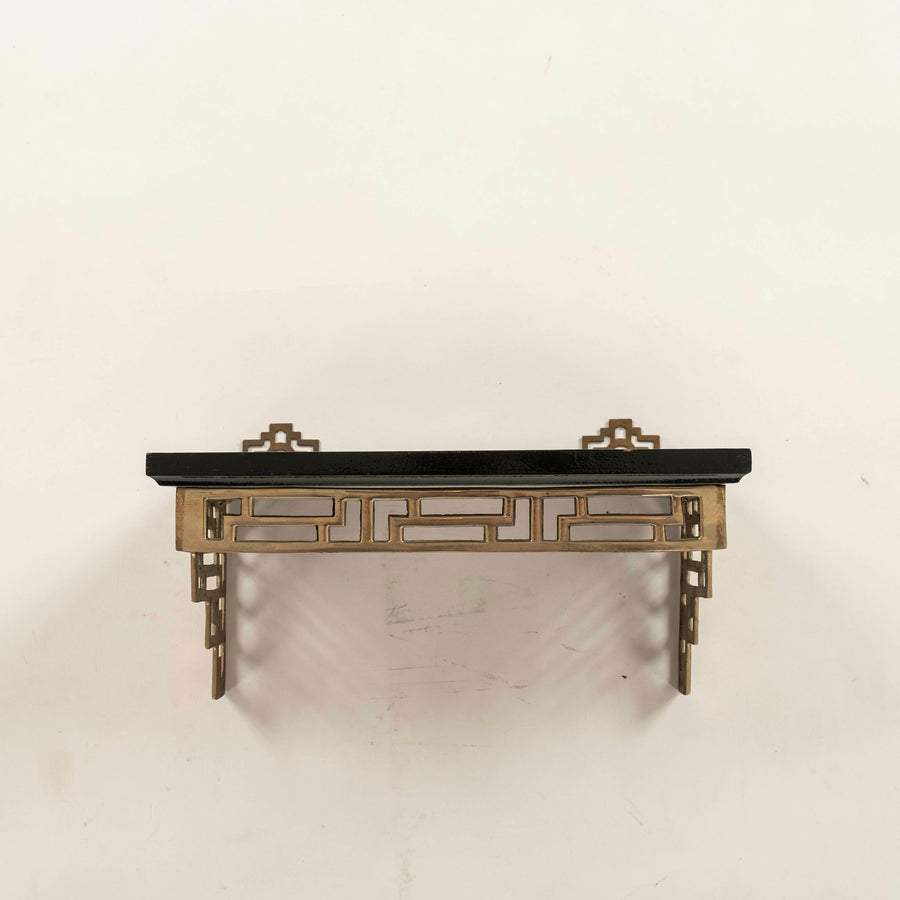 Hollywood Regency Chinoiserie Style Wall Shelf 12.5