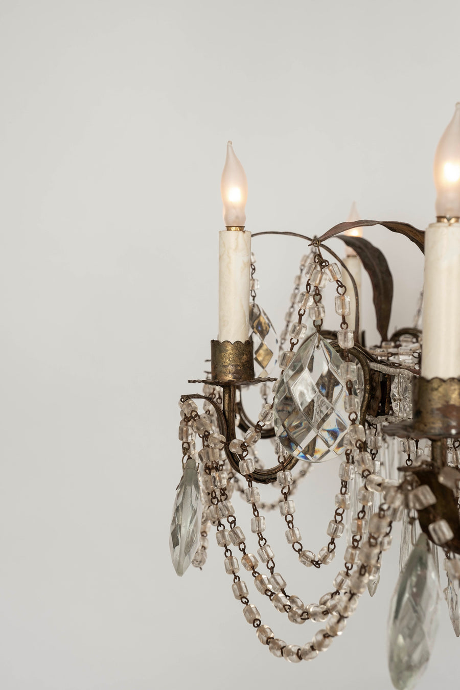 Vintage Crystal Chandelier